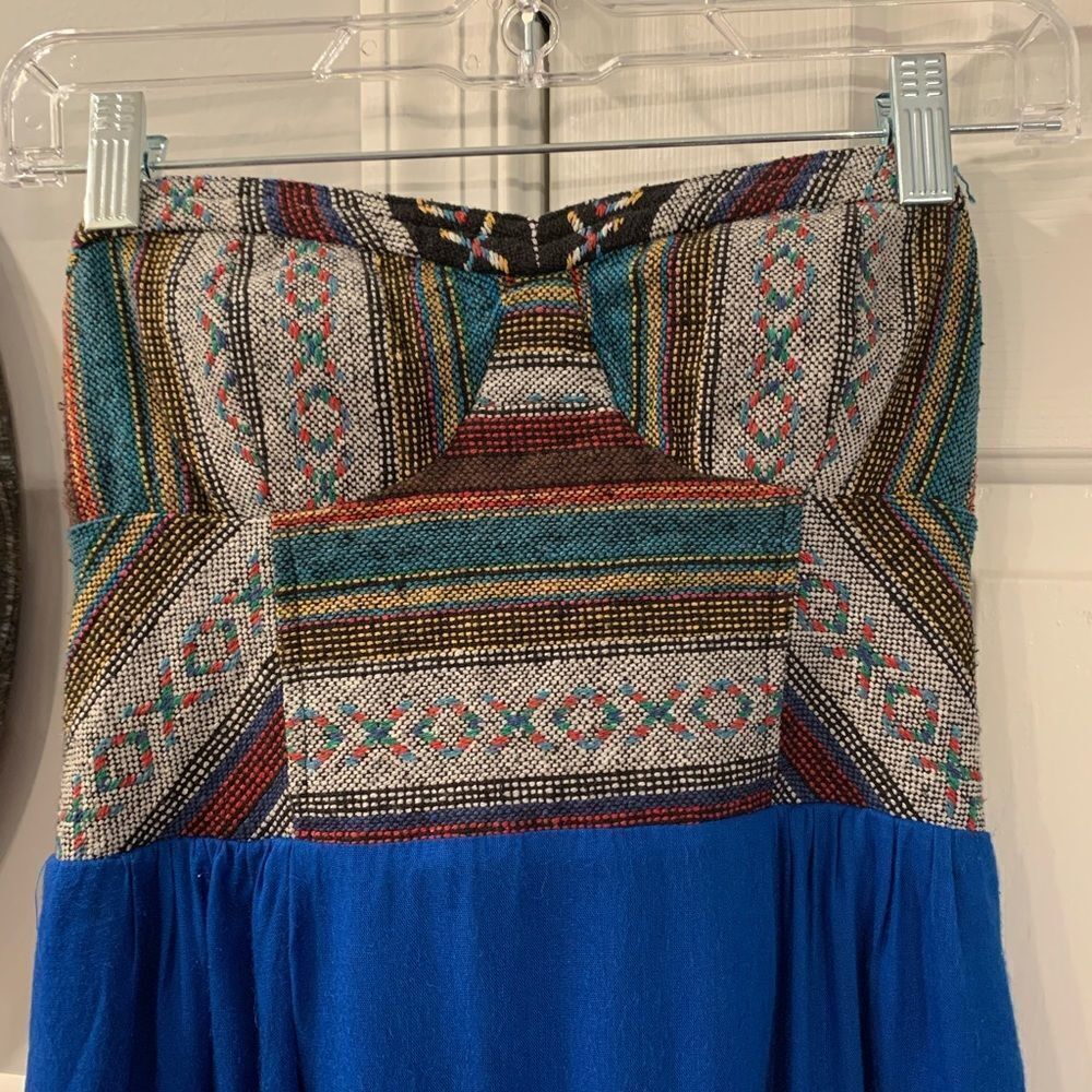 UO Staring at Stars Boho Tribal Mini Dress sz 4